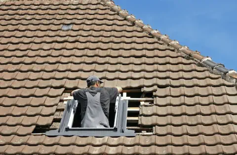 Pose de velux - Lathuile